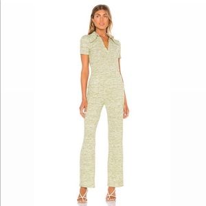 Song of Style EMMETT PANT AND TOP IN GREEN HEATHER